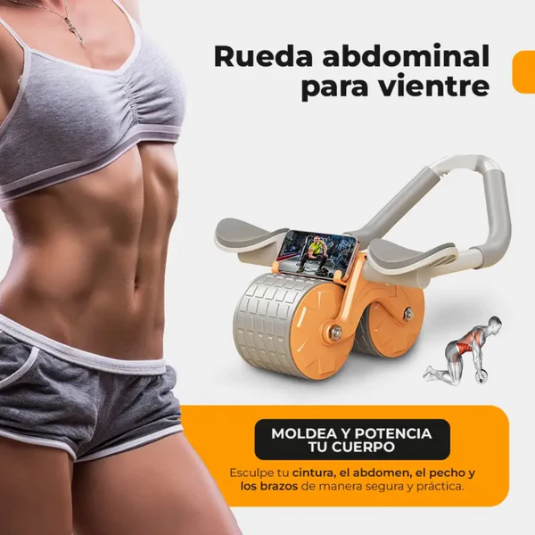 ™ - Rueda Abdominal con Efecto Rebote